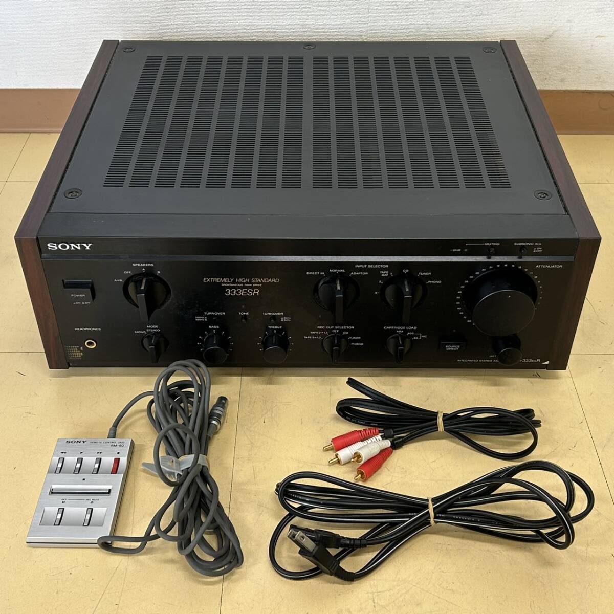 Yahoo!オークション -「sony 333esr」(アンプ) (オーディオ機器 Yahoo!オークション -「sony 333esr」(アンプ) (オーディオ機器
