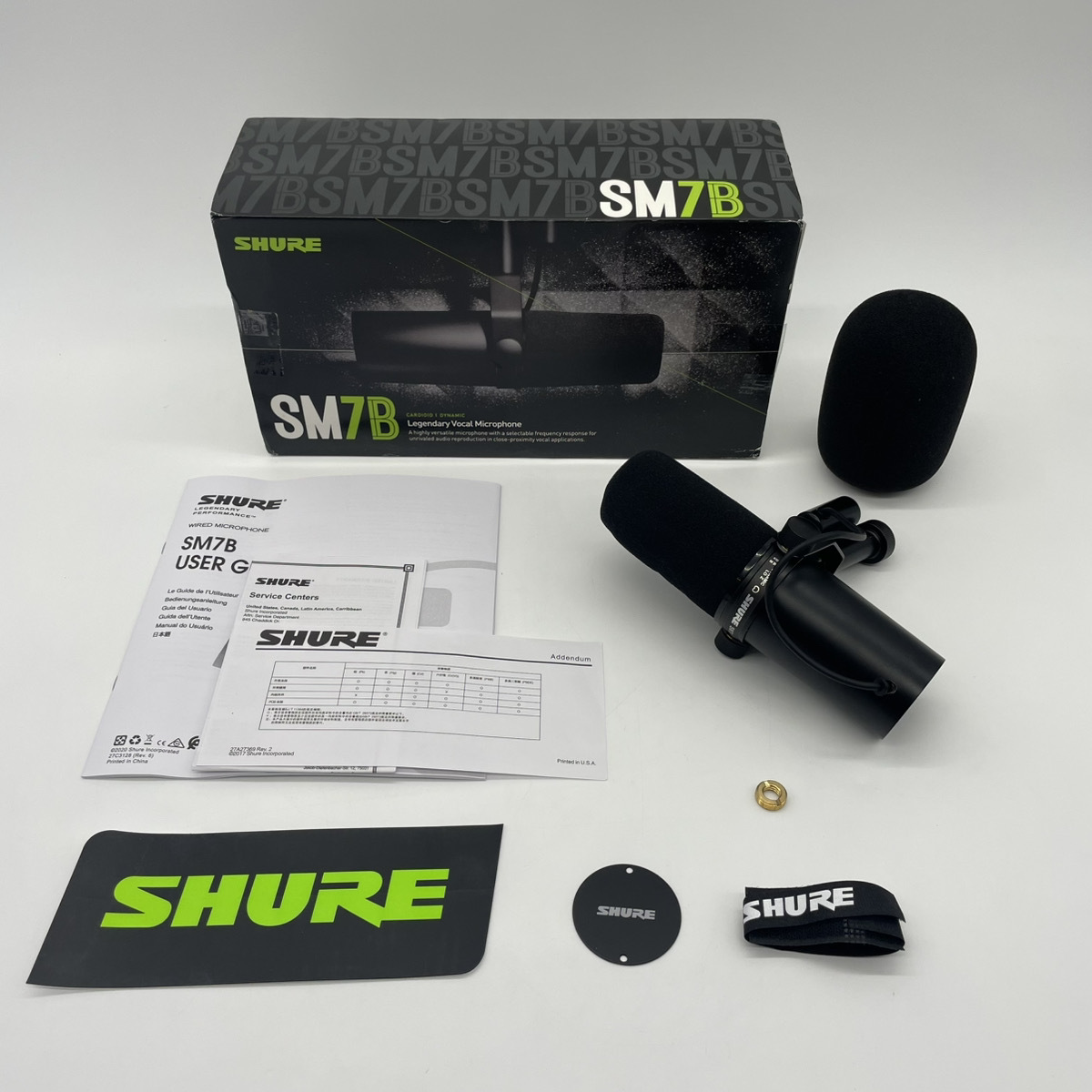 Yahoo!オークション -「shure sm7b」の落札相場・落札価格 Yahoo!オークション -「shure sm7b」の落札相場・落札価格