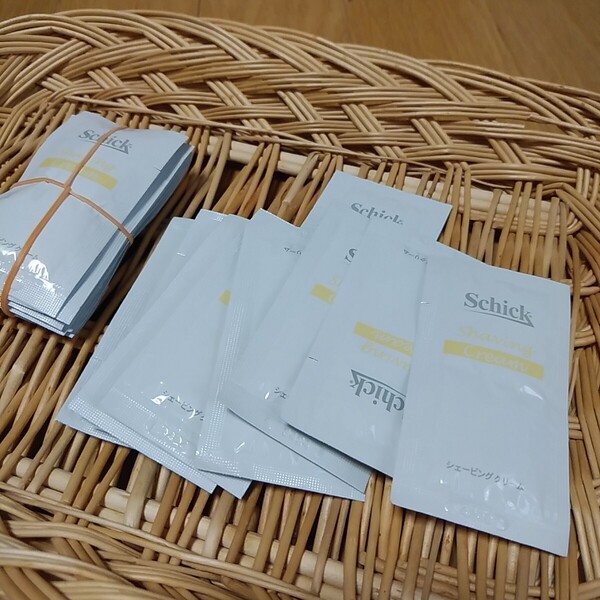 シック シェービングクリーム パウチ3g×20個 新品 髭剃り用クリーム