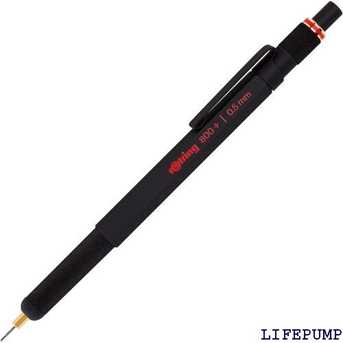 ロットリング 800+ メカニカルペンシル+スタイラス ブラック 0.5mm 1900181 8640