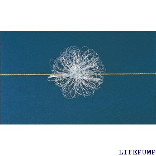 東京リボン ワンタッチライン 2 シルバー 約10mm×20m 8743