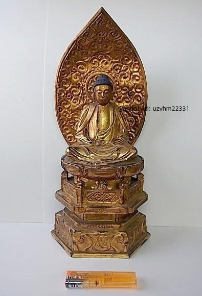 Yahoo!オークション - 旧蔵 純銅塗釈迦牟尼像3尊 仏教古美術 仏