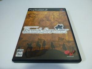PS2 エンターブレイン ベルウィックサーガ ケース・取説他付き 中古 長期保管品 管理ry0262