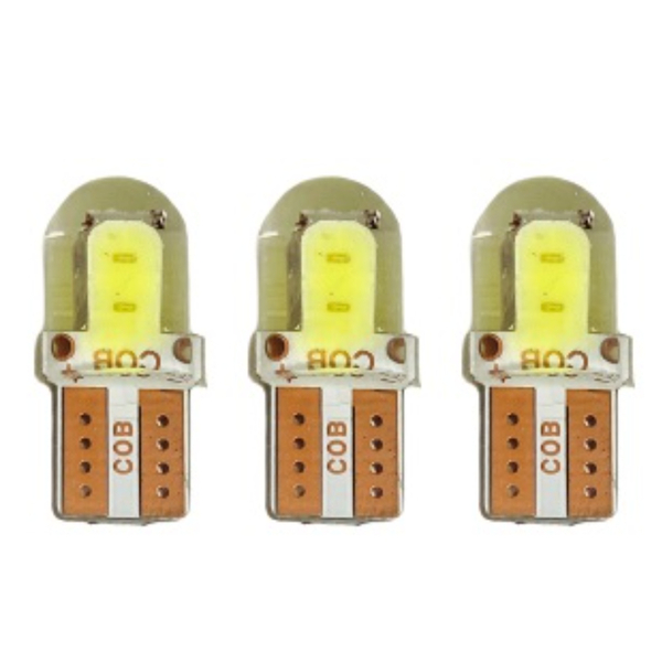 AmeCanJapan M400系 デックス LED ルームランプ ウェッジ球セット T10 COB 全面発光 車内灯 バルブ 交換用電球 ホワイト