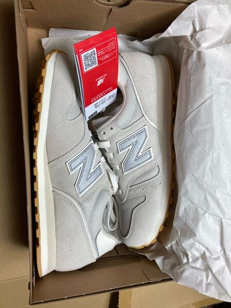 未使用 27㎝ ニューバランス new balance メンズ ML373 SW2 D ライトグレー