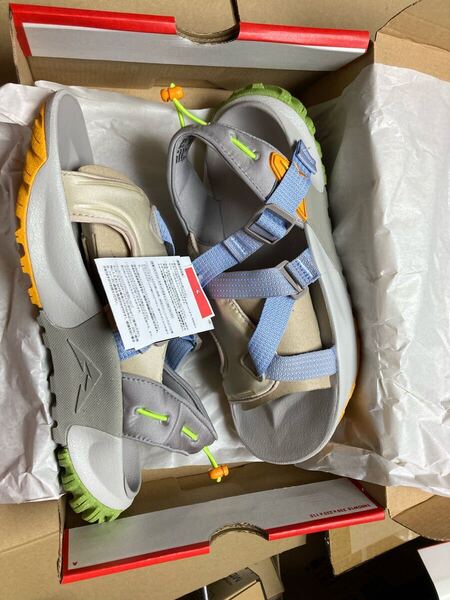 未使用 グレー 27cm ナイキ オネオンタ サンダル NIKE ONEONTA SANDAL