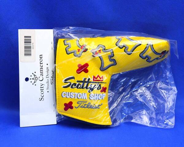 【未開封品】スコッティキャメロン★2010ジャンクヤードドッグ500個限定パターカバー(Y)