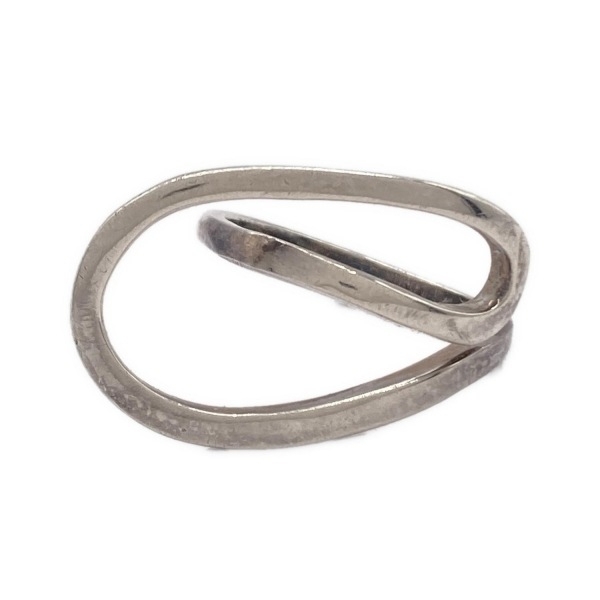CHANEL Ring logo Silver925 #US 5 1/2 Silver Women Second