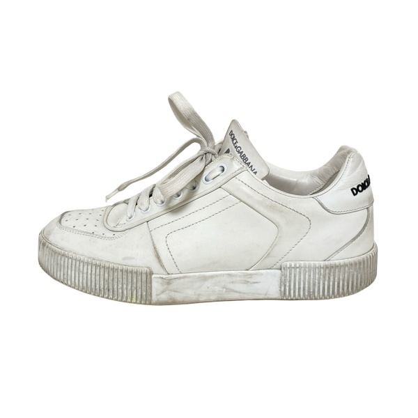 Dolce & Gabbana ハンドペイント白スニーカー 37 ドルガバ Dolce & Gabbana ハンドペイント白スニーカー 37 ドルガバ 靴