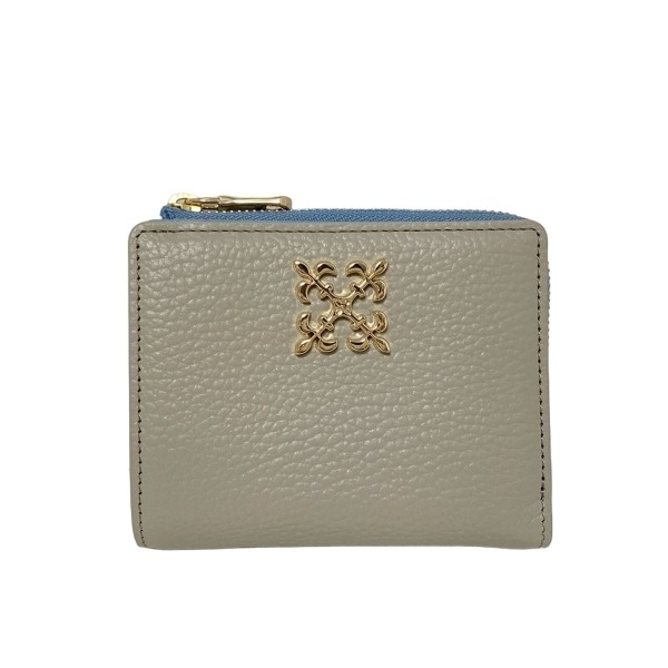 russet☆美品　ベージュ　レザー 長財布 russet 長財布 レディース ベージュ ラシット 収納多 - メルカリ