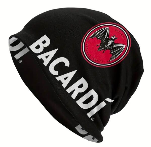 ビーニー/帽子/キャップ『BACARDIバカルディ 酒/リキュール/カクテル black』新品未開封