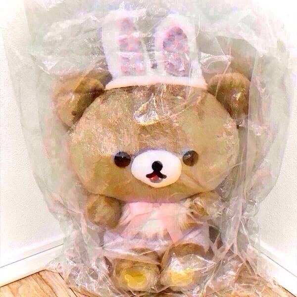 リラックマ 一番くじ B賞 チャイロイコグマ ぬいぐるみ 希少品 レア 入手困難 現品限り リラックマ ぬいぐるみ