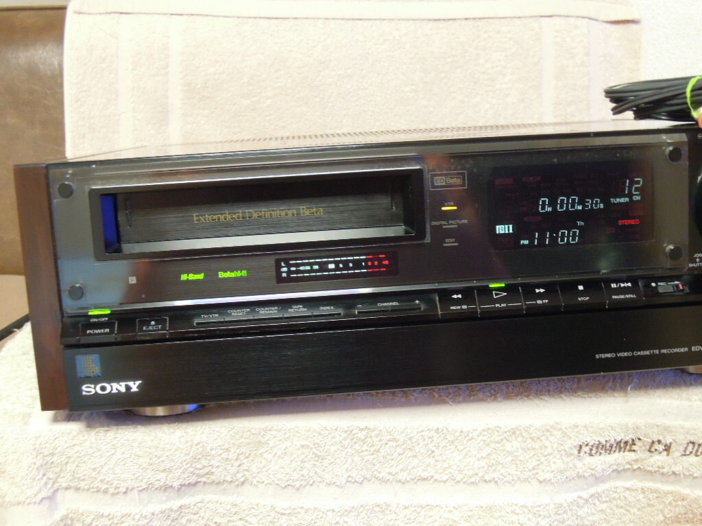 Yahoo!オークション -「sony edv-9000」(ベータビデオデッキ Yahoo!オークション -「sony edv-9000」(ベータビデオデッキ