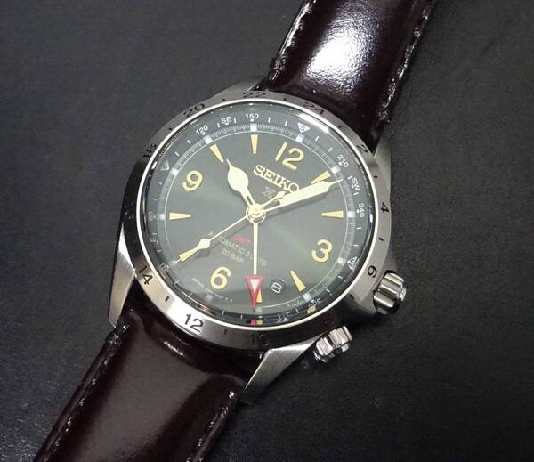 SEIKO セイコー プロスペックス アルピニスト GMT SBEJ005 グリーン 自動巻 メンズ コアショップ限定モデル 本物