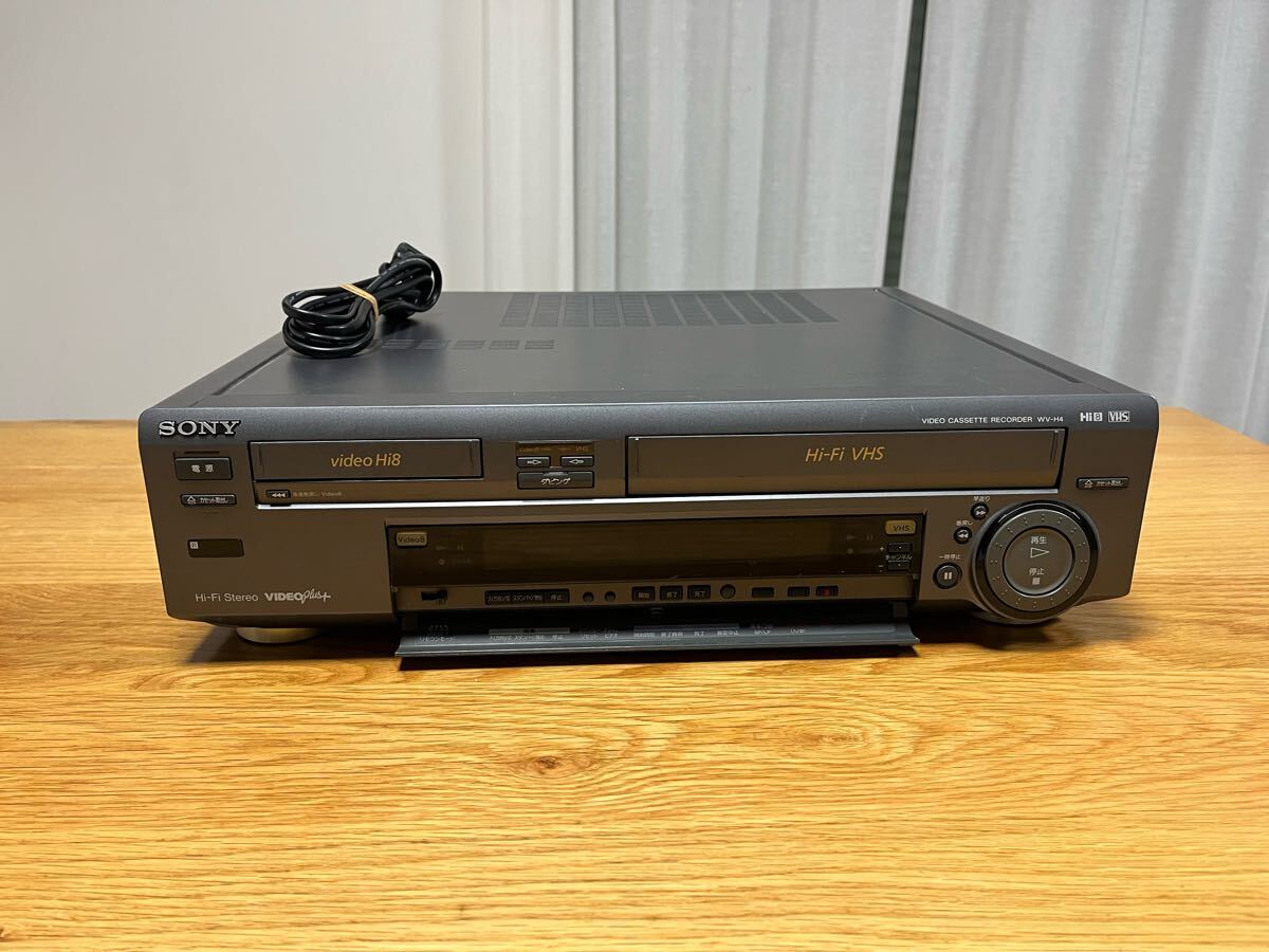 Yahoo!オークション -「sony hi8 vhsビデオデッキ wv-h4」の落札 Yahoo!オークション -「sony hi8 vhsビデオデッキ wv-h4」の落札