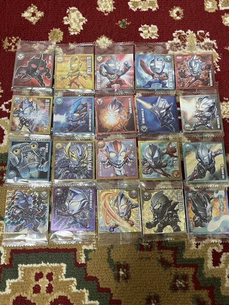 ウルトラマンシールウエハース vol.1 20枚セット SEC SR含む