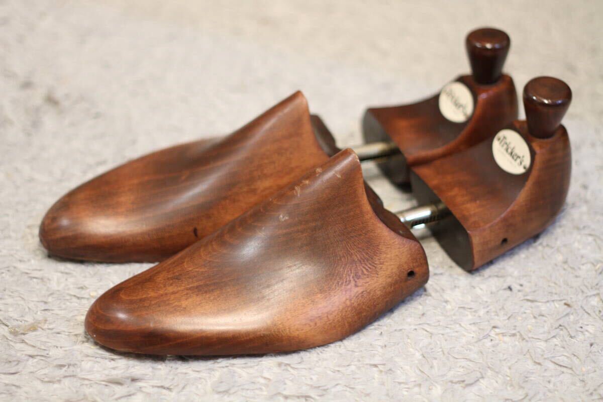 ○★訳有 未使用 Tricker's シューキーパー 定番木製シューツリー S 極上☆トリッカーズ SIZE 7【定価￥18,360-☆純正シューツリー