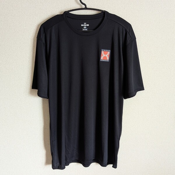 美品 アンダーアーマー UAラン 96 ストライド ショートスリーブ Tシャツ 半袖 2XLサイズ 匿名配送 UNDER ARMOUR