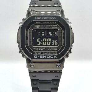 【未使用品】CASIO カシオ G-SHOCK Gショック GMW-B5000GD-1JF フルメタル ブラック スクエア デジタル ソーラー電波 反転液晶 メンズ