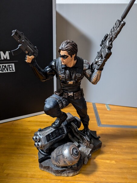 XMスタジオ ウィンター・ソルジャー 「マーベル・コミック」 プレミアム・コレクティブル 1/4 スタチュー XMstudios