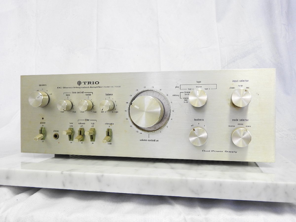 Yahoo!オークション -「trio ka-7100d」(オーディオ機器) の落札 Yahoo!オークション -「trio ka-7100d」(オーディオ機器) の落札