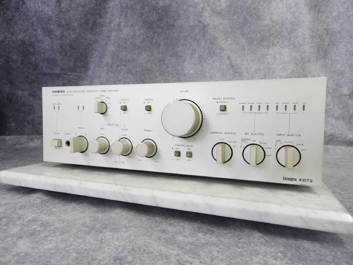 Yahoo!オークション -「onkyo integra a-817」の落札相場・落札価格 Yahoo!オークション -「onkyo integra a-817」の落札相場・落札価格