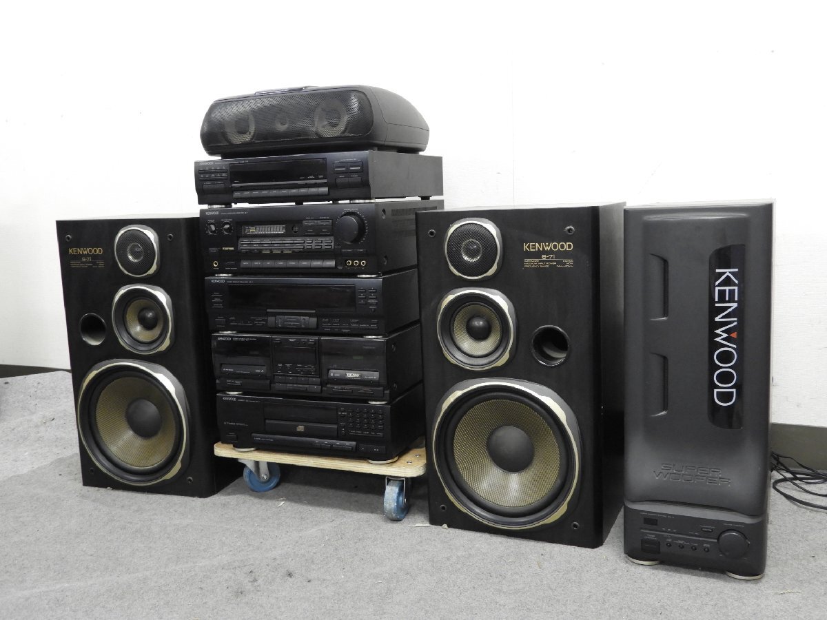 動作確認済】KENWOOD 3way スピーカー S-7M ペア ROXY - メルカリ