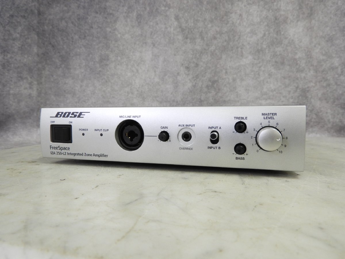 【中古品】BOSE(ボーズ) IZA250-LZ パワーアンプ BOSE】コンパクトミキサーパワーアンプIZA250-LZの卸・通販