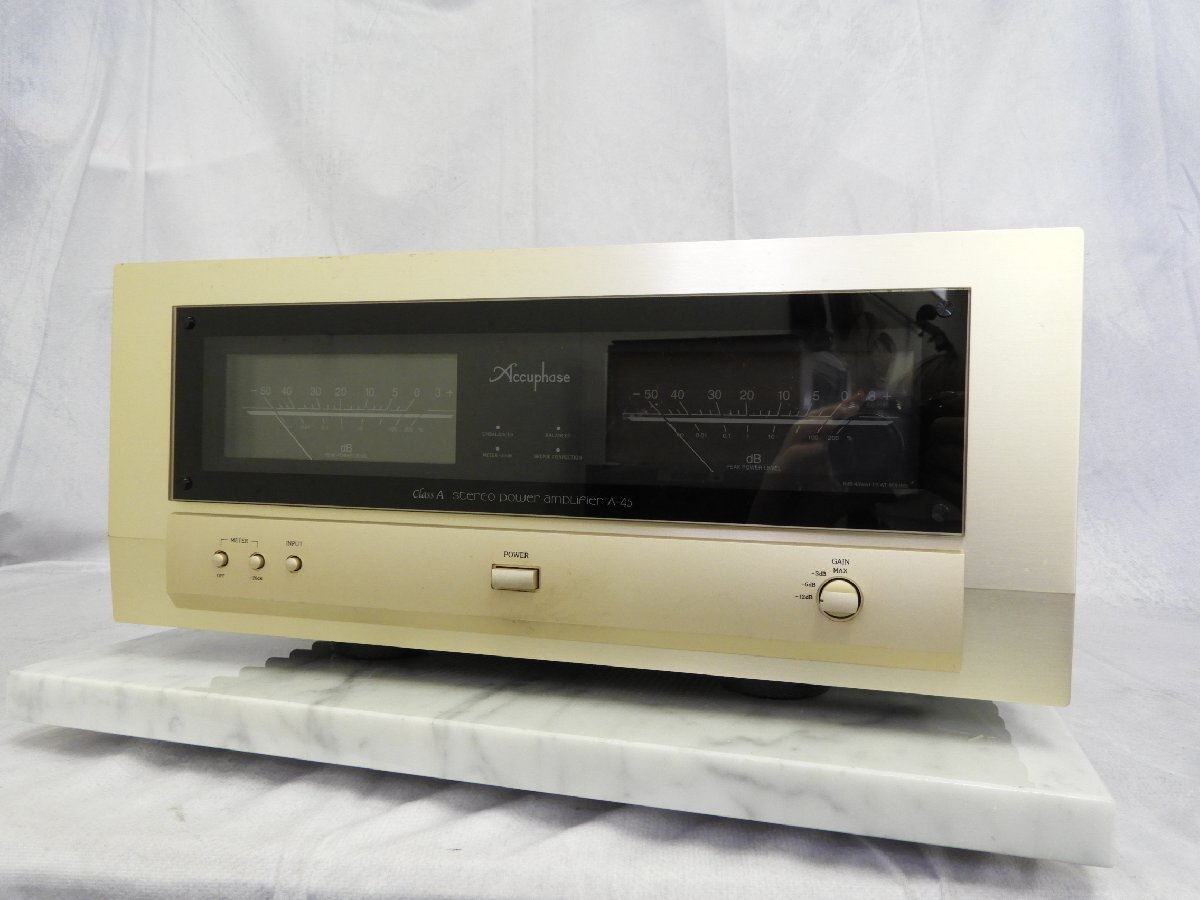 Yahoo!オークション -「accuphase a-45」の落札相場・落札価格 Yahoo!オークション -「accuphase a-45」の落札相場・落札価格