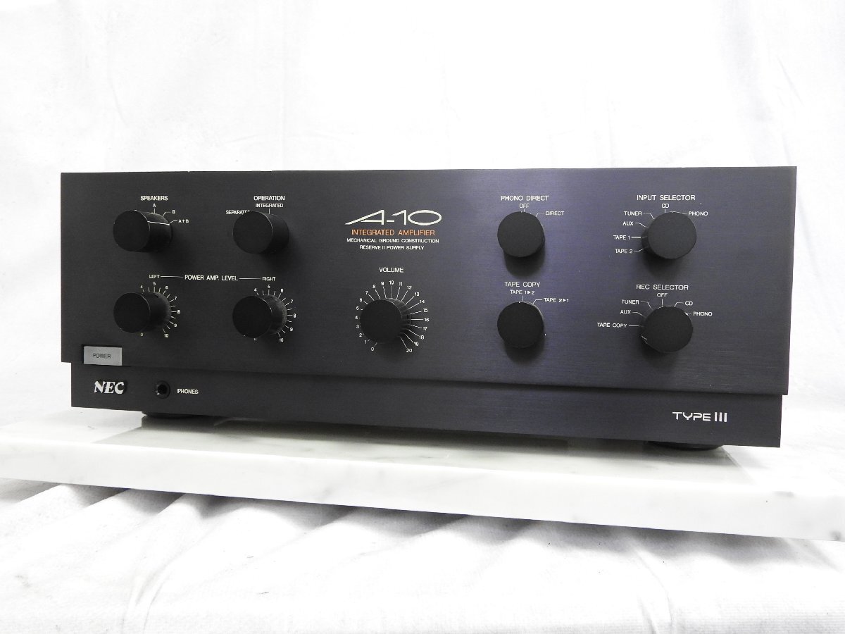 Yahoo!オークション -「nec a-10 アンプ」(アンプ) (オーディオ Yahoo!オークション -「nec a-10 アンプ」(アンプ) (オーディオ