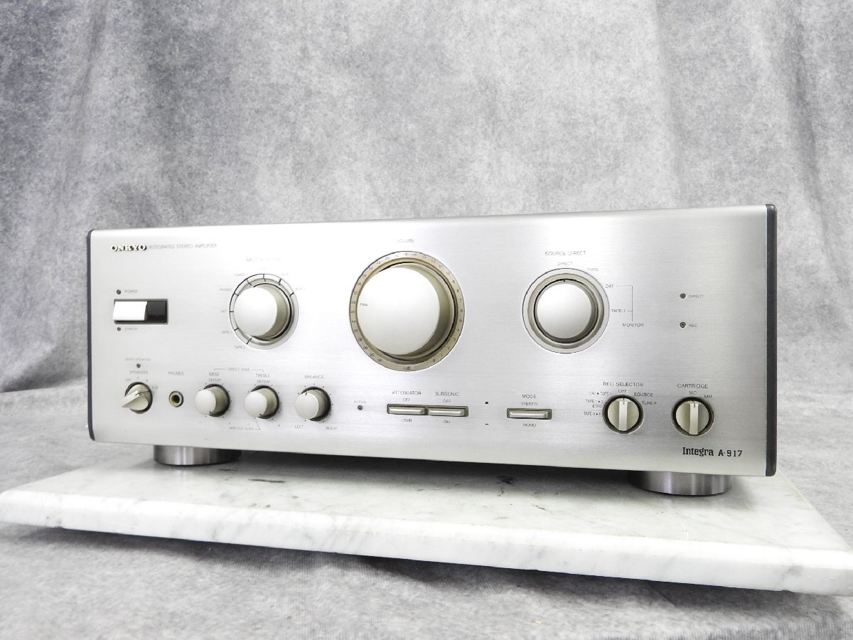 Yahoo!オークション -「onkyo integra a-917」の落札相場・落札価格 Yahoo!オークション -「onkyo integra a-917」の落札相場・落札価格
