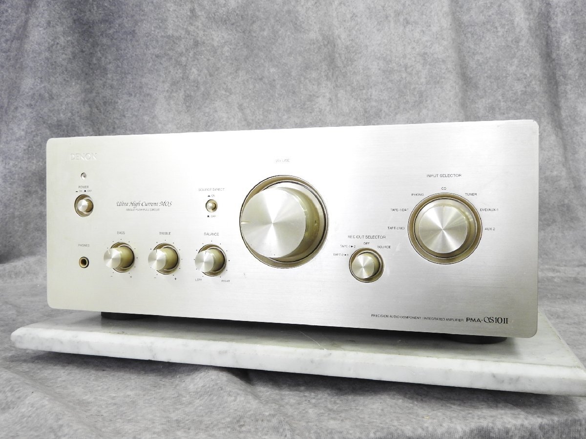 Denon PMA-S10II. Integrated amplifier, Very rare gear, made