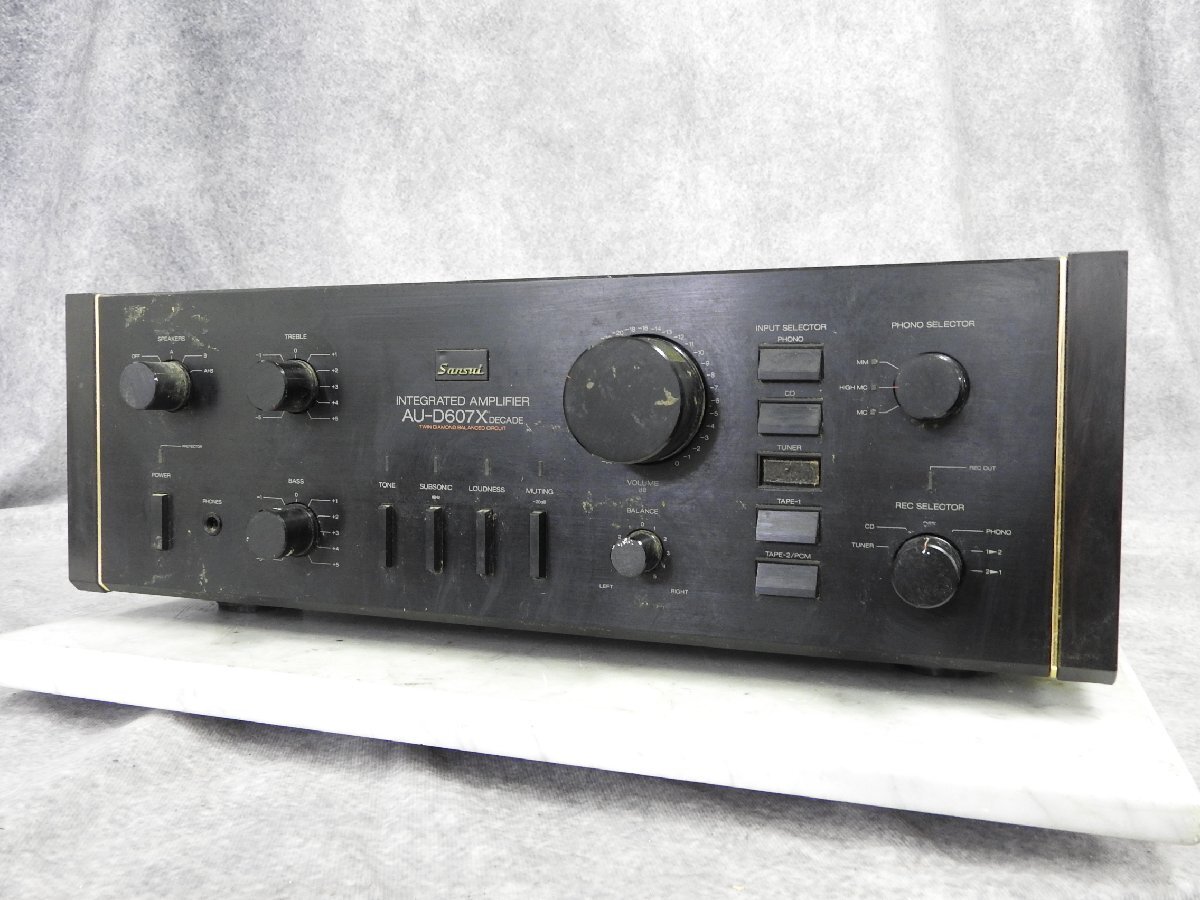 Yahoo!オークション -「sansui au-d607x」の落札相場・落札価格 Yahoo!オークション -「sansui au-d607x」の落札相場・落札価格