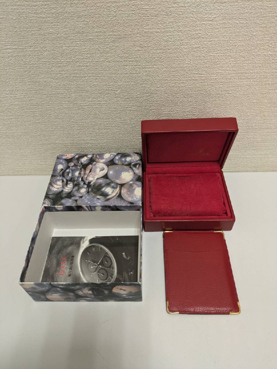 Yahoo!オークション -「赤箱」(箱、保証書、付属品) (ロレックス Yahoo!オークション -「赤箱」(箱、保証書、付属品) (ロレックス