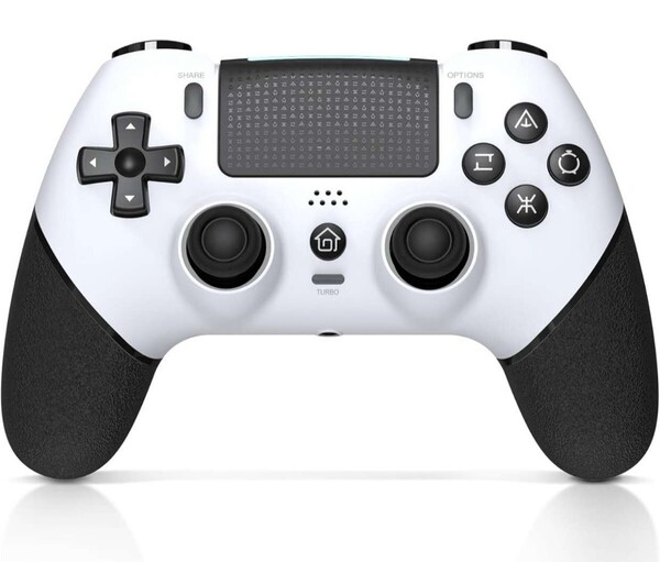 PS4コントローラー マクロ機能 1000mAh大容量 16-20時間連続使用