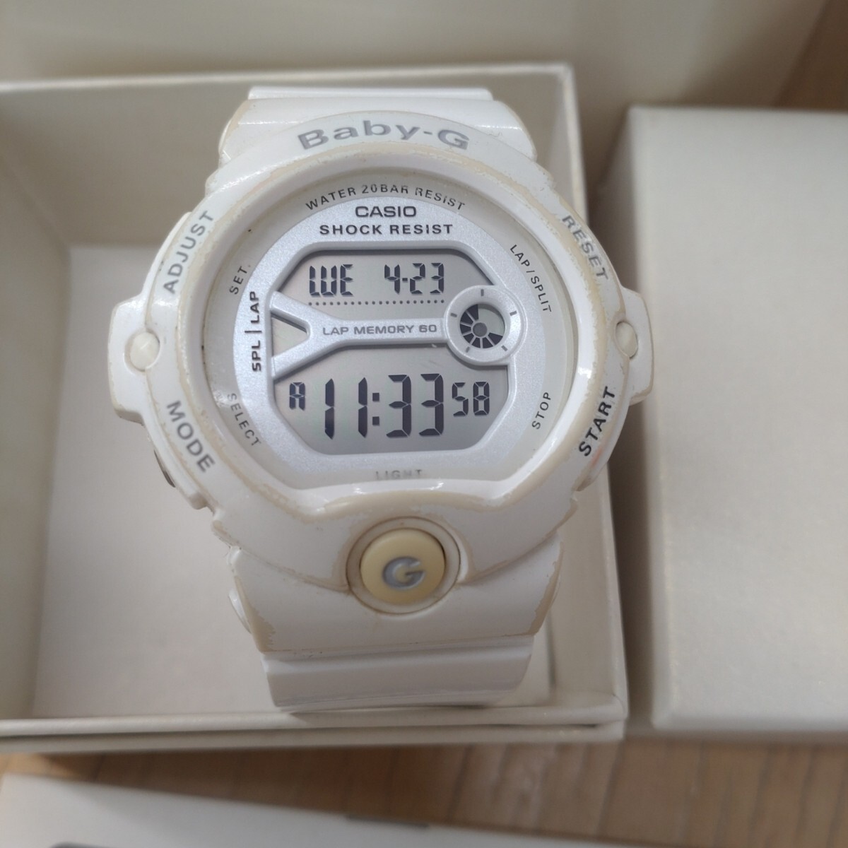 2025年最新】Yahoo!オークション -baby g 白の中古品・新品・未 2025年最新】Yahoo!オークション -baby g 白の中古品・新品・未