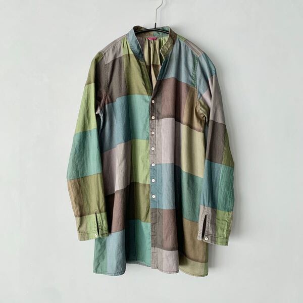 Pal’las Palace ブロックチェック ブラウス パラスパレス シャツ