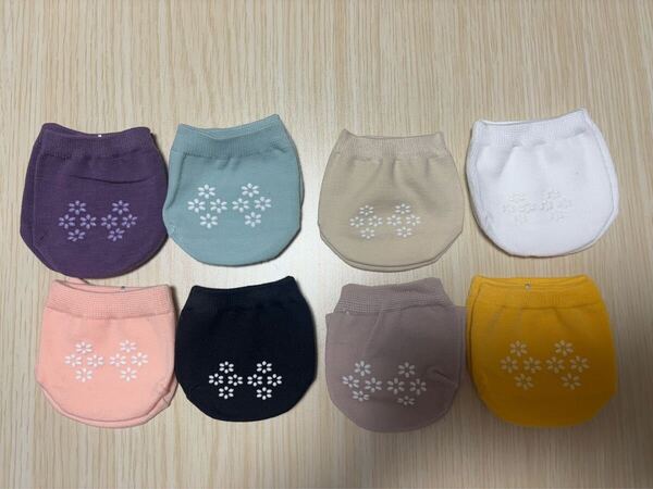 【8色セット】つま先ソックス レディースソックス 女性用靴下 滑り止め付き
