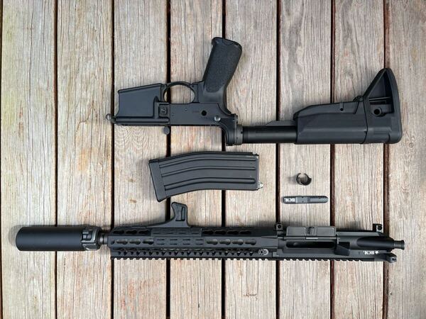 NBORDEMilling Receiver Set For PTW - BCM - 3rd INFINITY Steel Military Selector BCMレシーバーセット