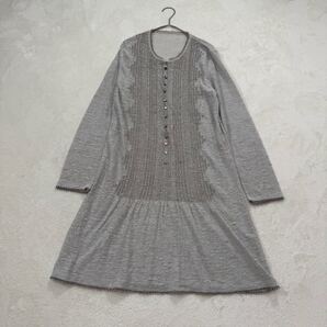 haat ISSEY MIYAKE ラメ デザイン ワンピース 2 超希少 デザインボタン ストライプ 希少 y2k archive アーカイブ イッセイミヤケ レア