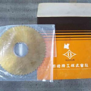 No.919 岡崎精工 メタルソー 100×1.1×25.4mm 1枚 チタンコート 未使用品