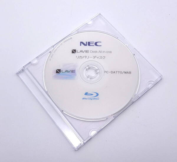 NEC LAVIE 再セットアップディスク Desk All-in-one DA770/MAB リカバリメディア (再セットアップディスク PC-DA770 MAB)