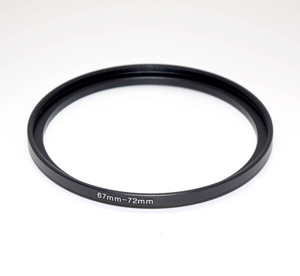 新品 ステップアップリング 67mm ⇒ 72mm フィルター変換アダプター広角レンズ対応 超薄枠(厚3.3mm)
