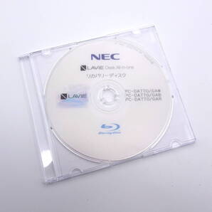 NEC LAVIE 再セットアップディスク Desk All-in-one DA770/GAB DA770/GAW DA770/GAR リカバリメディア