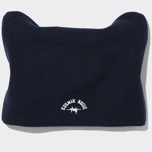 新品 ユニセックス UNDERCOVER ビーニー ネイビー 紺 GU アンダーカバー ジーユー ニット帽 男女兼用 送料無料 ニットキャップ