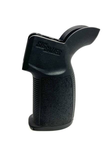 【アウトレット特価】BJ TAC 各社M4/MCX GBB用 REDUCED ANGLEタイプ ピストルグリップ 刻印あり ブラック TO-C-BJ-MWS-7401