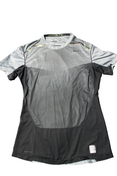 ナイキ NIKE PRO COMBAT DRI-FIT 半袖Tシャツ グレーXL