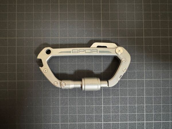 GPCA CARABINER チタン製カラビナ EDC マルチツール