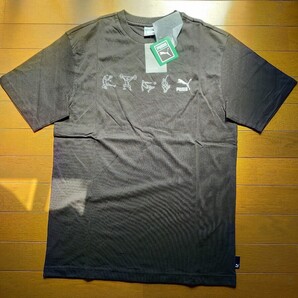 PUMA プーマ GRAPHICS アスリート 半袖 Tシャツ Sサイズ プリント ブラック 黒 タグ付き 定価5500円 y10761-1-HZ12