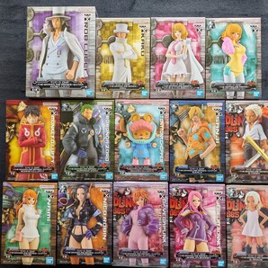 ★送料無料★エッグヘッド編再開記念特価★新品未開封★ワンピース DXF GRANDLINE SERIES 14体フルコンプ ルフィ ナミ ゾロ ステューシー他